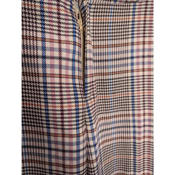 Anthropologie Malcolm plaid tapered trouser pant size  2 - Picture 7 of 12